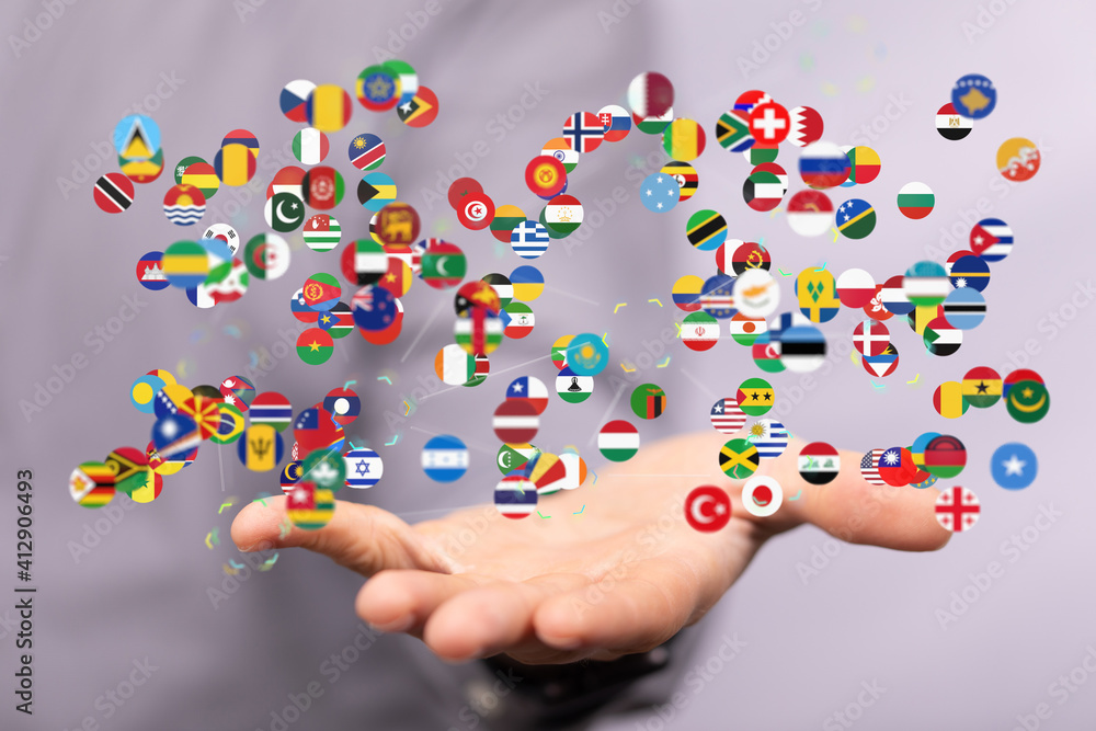 Globe International World Flags. Globe International World Flags.
