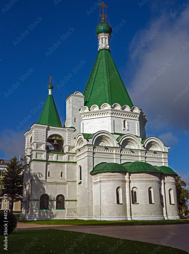Obraz premium Archangels cathedralin. Kremlin of the city of Nizhniy Novgorod. XVII century