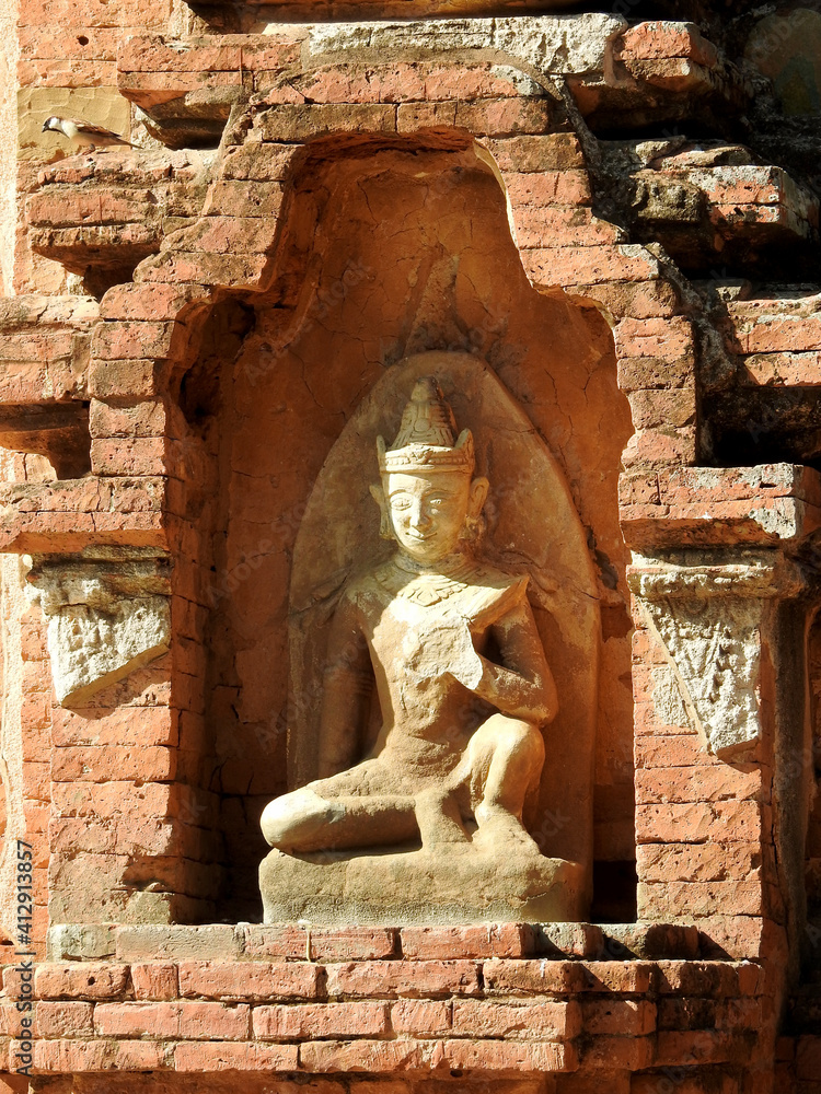  Htilominlo Pahto temple, Bagan (Pagan), Myanmar (Burma), Asia