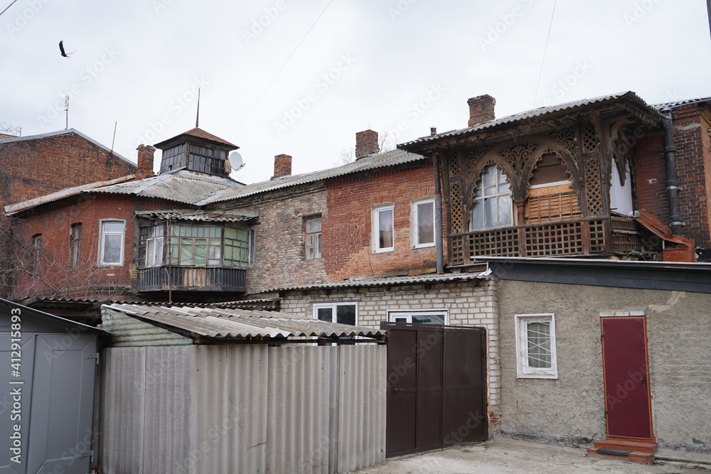 old houses in the old town