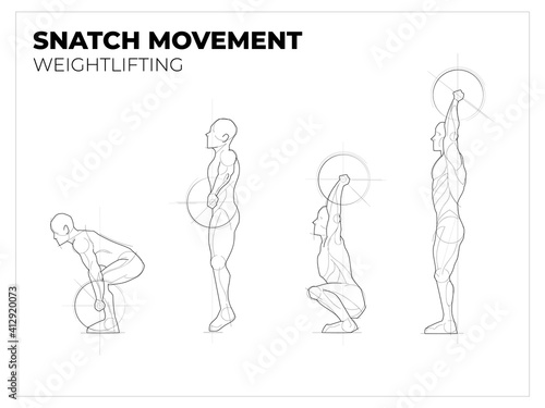 Snatch Movement Weightlifing