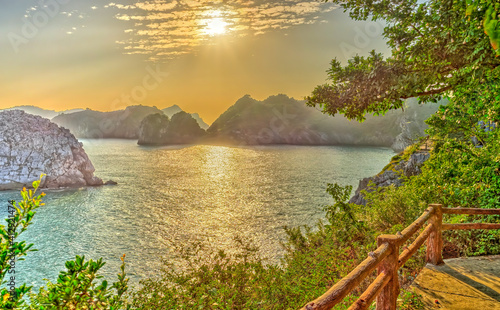 Cat Ba Island, Vietnam, HDR Image photo