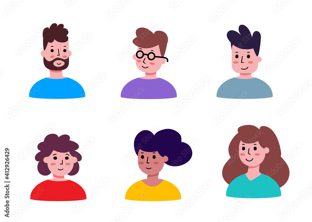 Vector illustration of group of business people team. Man and woman Vector illustration of group of business people team. Man and woman