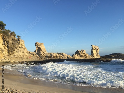 beach and rocks