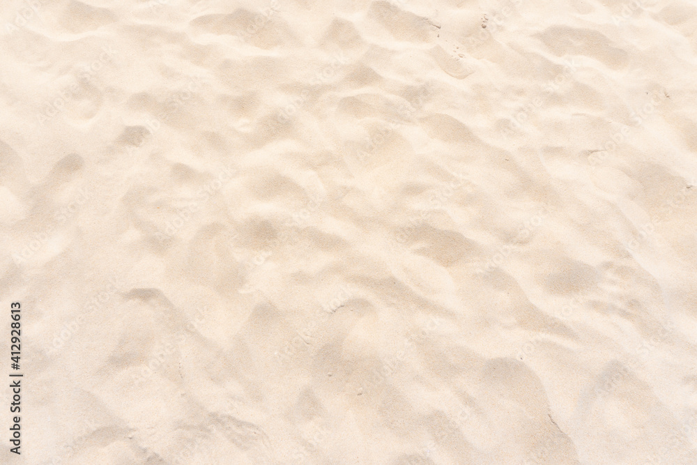 Pattern of sand texture at the beach in summer Pattern of sand texture at the beach in summer