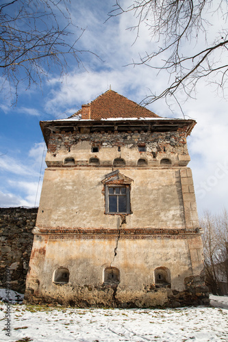 renaissance castle in Lazarea Romania photo