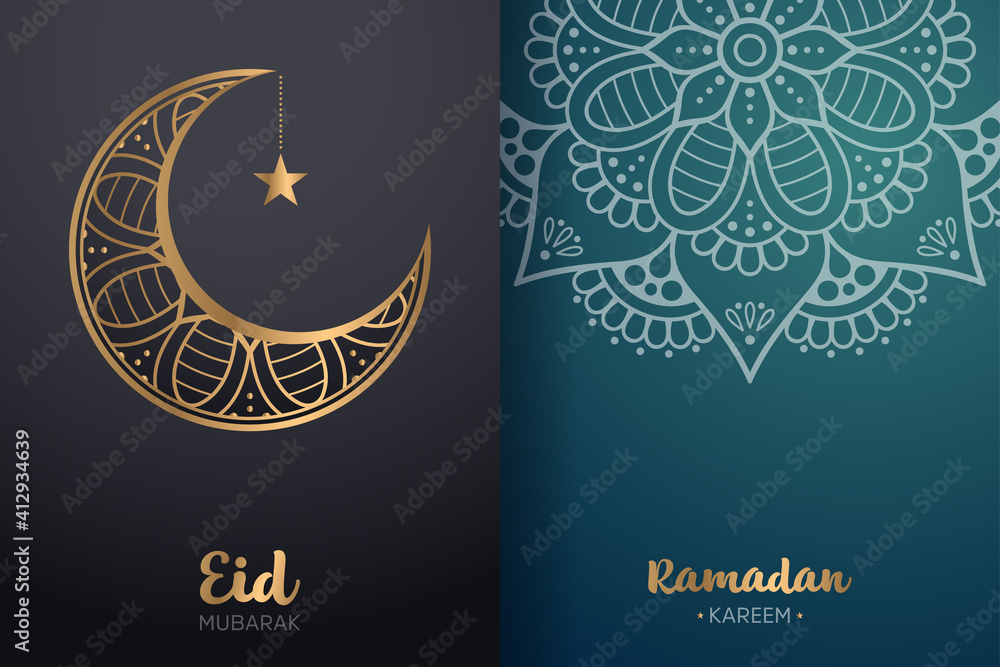 Ramadan kareem background with mandala ornament Ramadan kareem background with mandala ornament