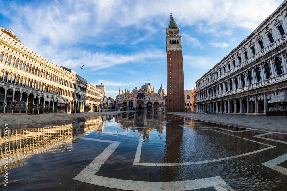 Naklejka premium Venezia piazza san Marco