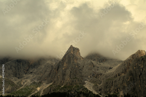 clouds over the mountains,dolomites,alps,italy,high, rock, view,beautiful, panorama, scenery,peak, 