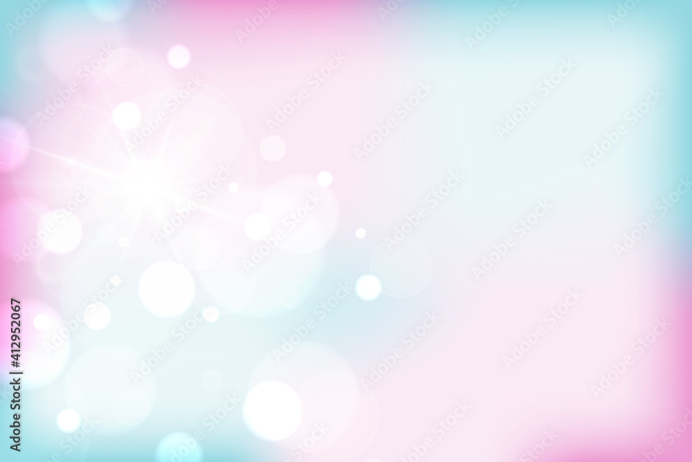 abstract soft unicorn blurred gradient background, vector illustration