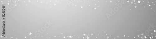 Random falling stars Christmas background. Subtle
