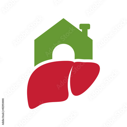 House Liver logo vector template, Creative Liver logo design concepts
