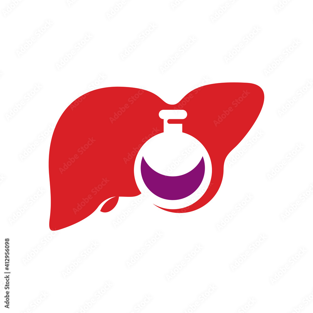 Obraz premium Lab Liver logo vector template, Creative Liver logo design concepts