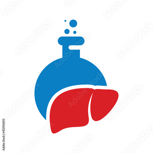 Lab Liver logo vector template, Creative Liver logo design concepts