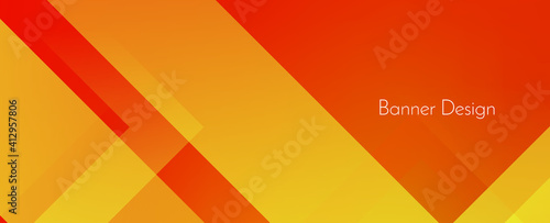 Modern stylish bright colorful abstract geometric elegant banner pattern background