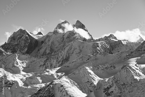 Mountains in the Caucasus