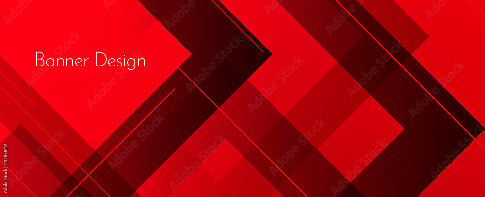 Abstract geometric red modern decorative design banner pattern background Abstract geometric red modern decorative design banner pattern background