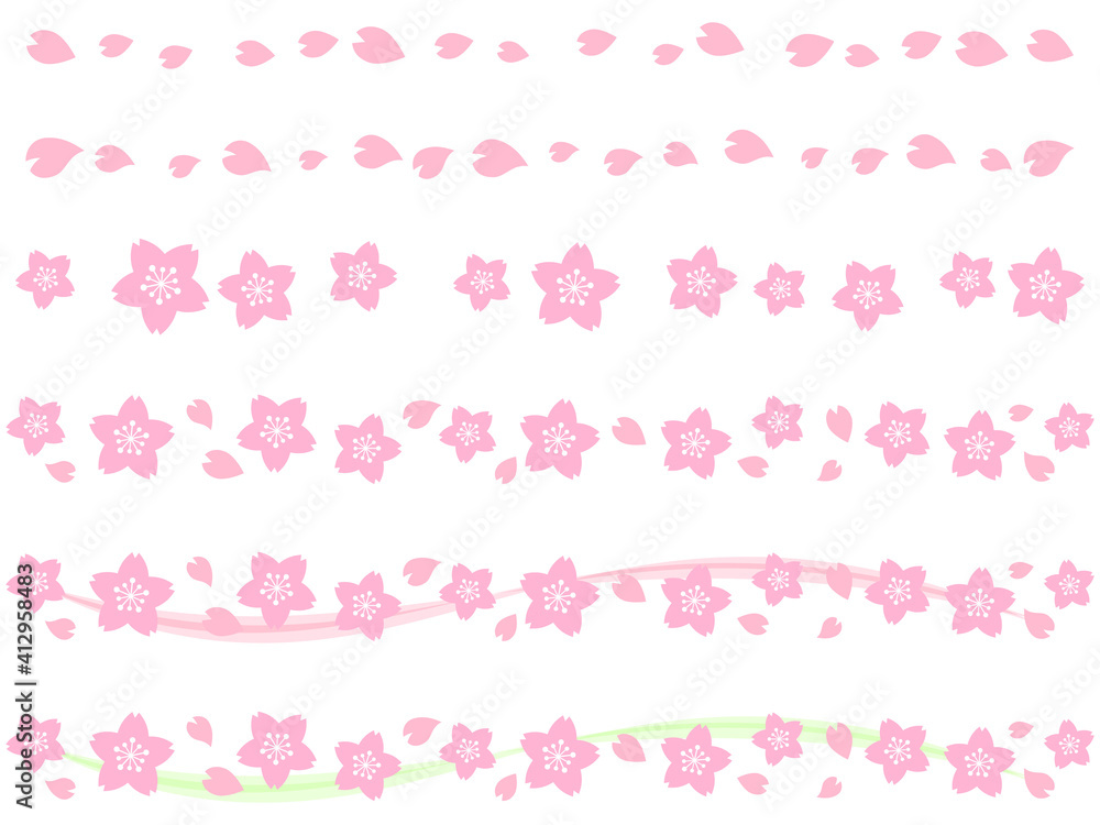 桜ラインセット