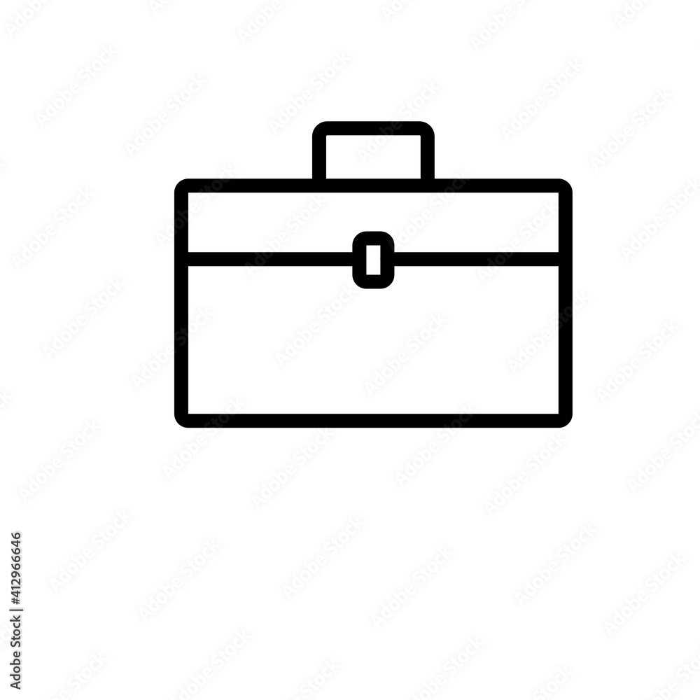 Briefcase Icon Vector Design Template Briefcase Icon Vector Design Template