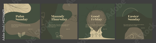 Good Friday and Easter cards with bible verses