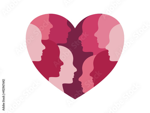 Multi cultural friendship and society or multiculturalism as a celebration of diverse cultures and diversity unity with people united. Vector.