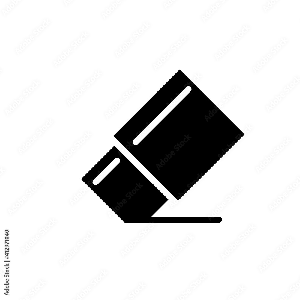 Eraser Icon Design Vector Template Eraser Icon Design Vector Template