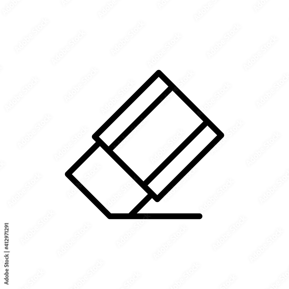 Eraser Icon Design Vector Template Eraser Icon Design Vector Template