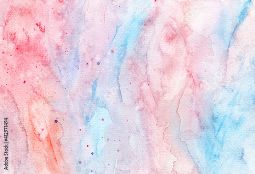 Abstract Watercolor Texture For Background