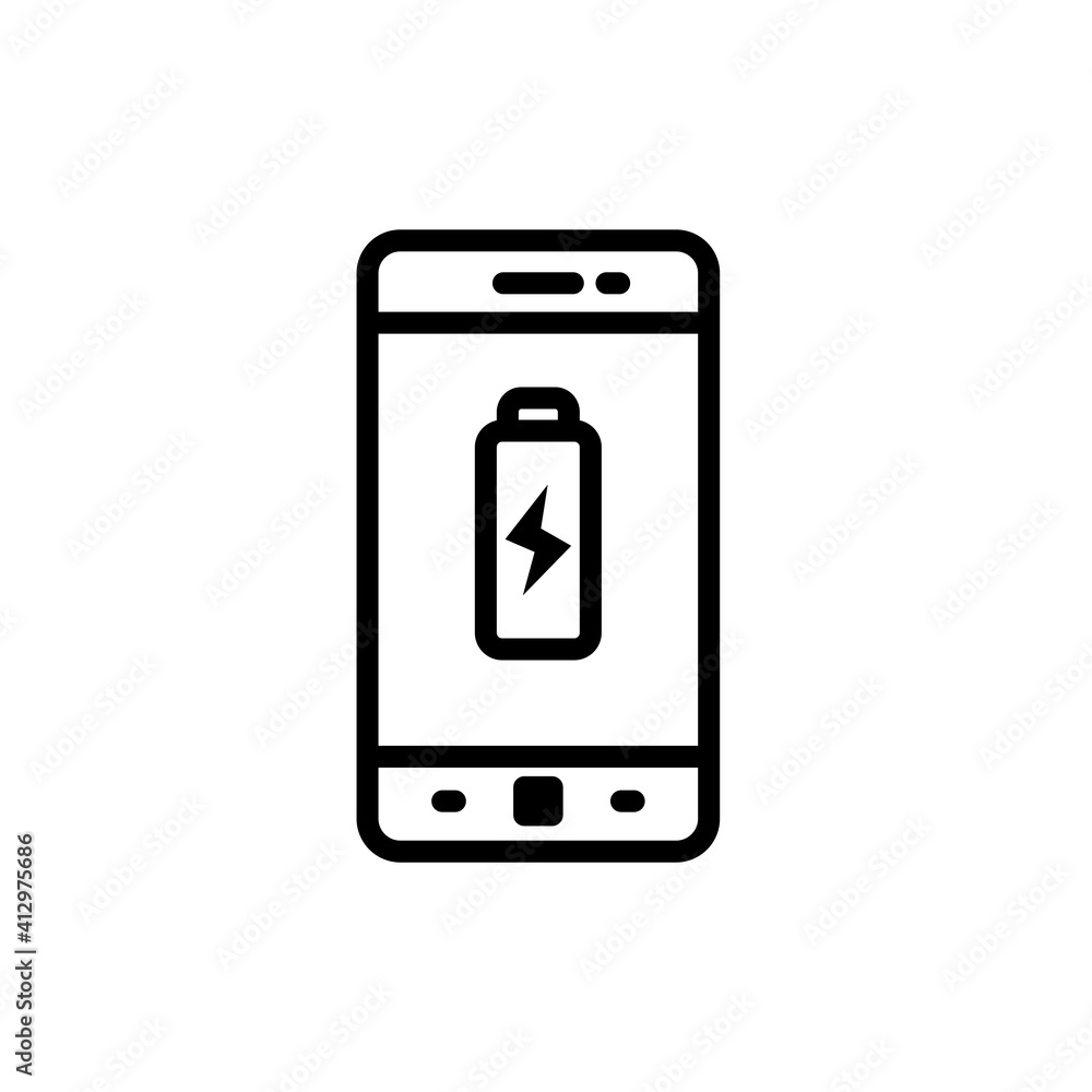 Hand phone Icon Vector Design Template Hand phone Icon Vector Design Template