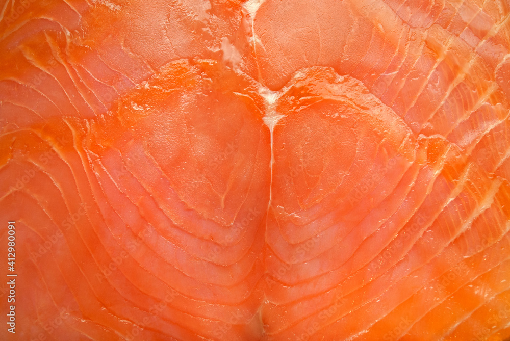 Smoked salmon slices. Background.
Red fish, dile close-up. Smoked salmon slices. Background.
Red fish, dile close-up.