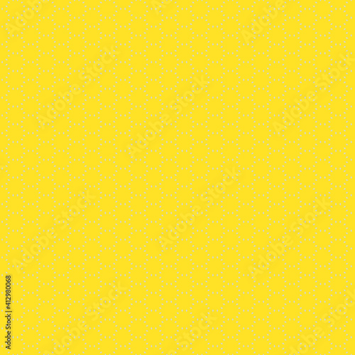 Illustration with repetitive geometric shapes, trendy color # FFCC66 Illuminating. Abstract background for web pattern, wallpaper, digital graphics, packaging, objects and artistic decor.