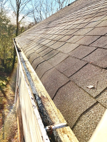 roof of the old house