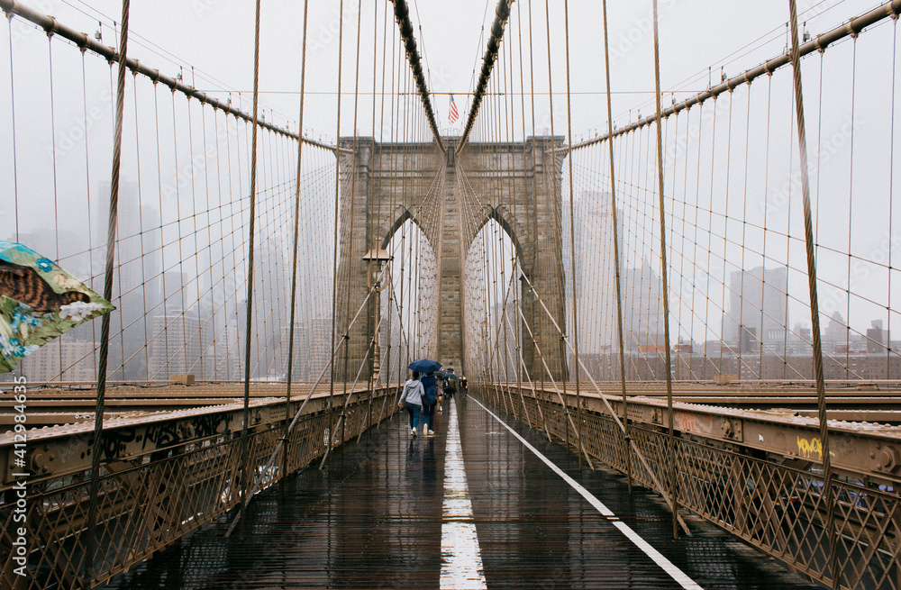 Obraz premium Brooklyn bridge 