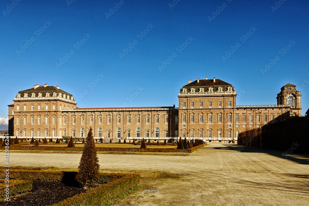 The Palace of Venaria Reale - Royal residence of Savoy. Turin, Italy   .