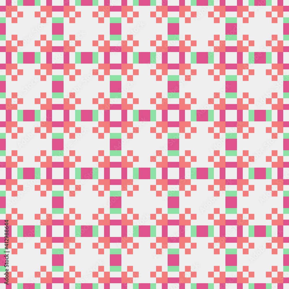 Abstract Cross Pattern generative computational art illustration Abstract Cross Pattern generative computational art illustration