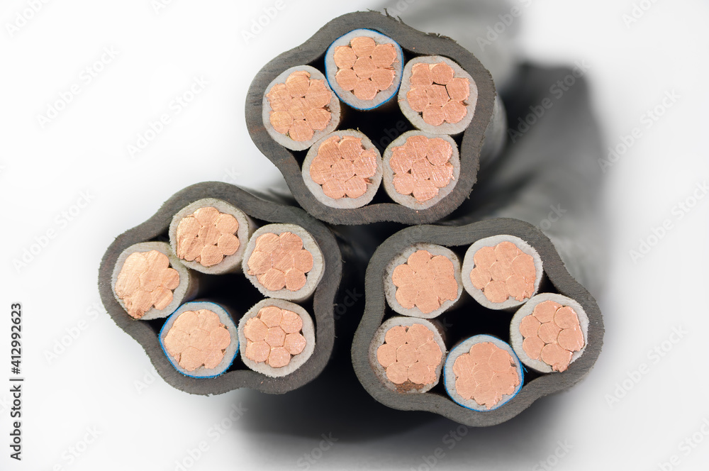 custom made wallpaper toronto digitalCable wires copper