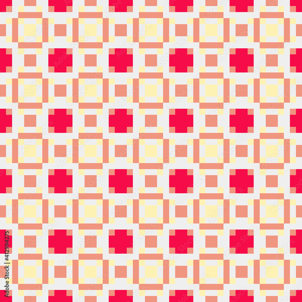 Abstract Cross Pattern generative computational art illustration Abstract Cross Pattern generative computational art illustration
