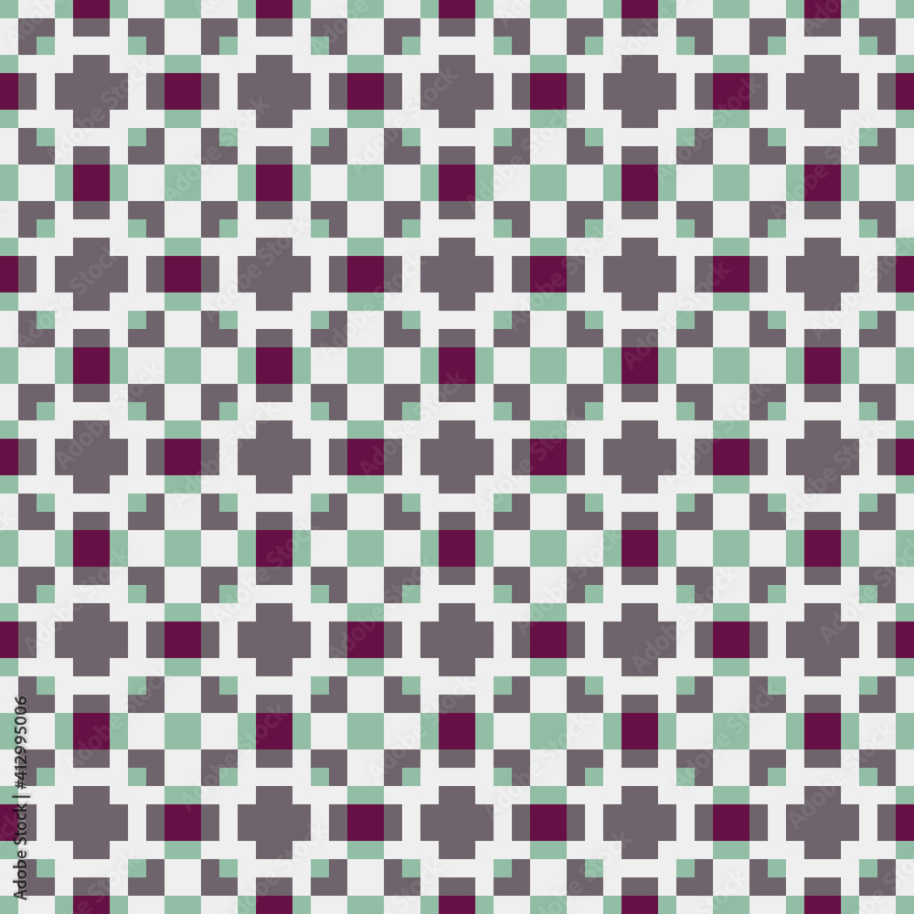 Abstract Cross Pattern generative computational art illustration Abstract Cross Pattern generative computational art illustration