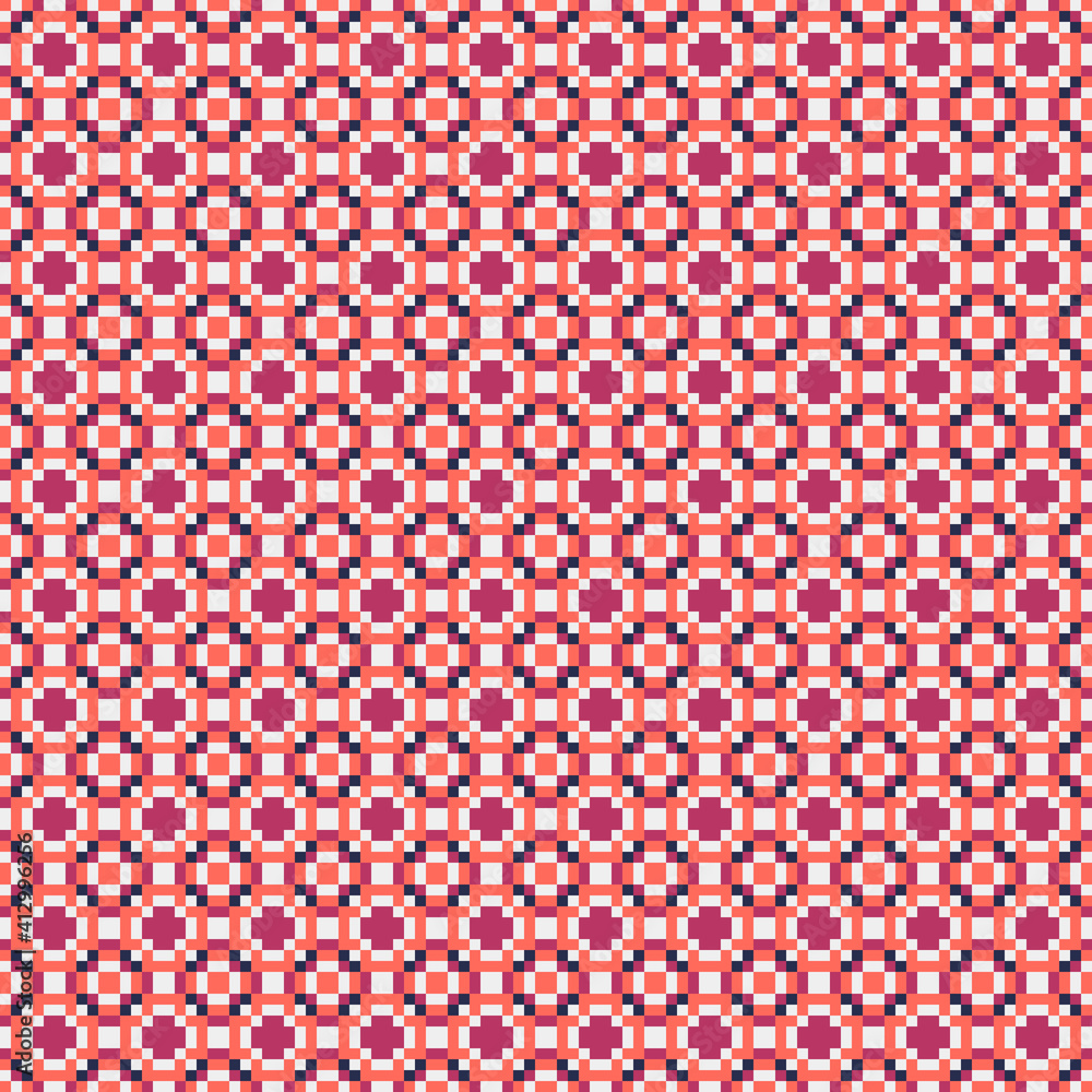 Abstract Cross Pattern generative computational art illustration Abstract Cross Pattern generative computational art illustration