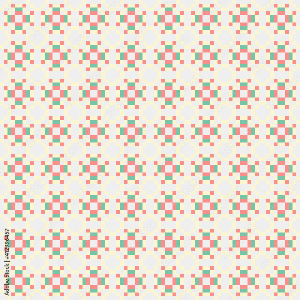 Abstract Cross Pattern generative computational art illustration Abstract Cross Pattern generative computational art illustration