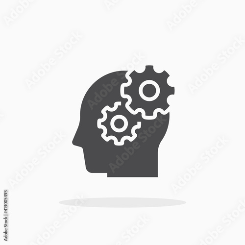 Thinking icon.
