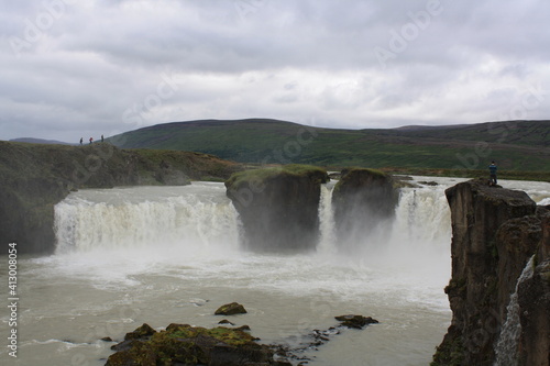 Godafoss, Islandia. Una cascada impresionante.