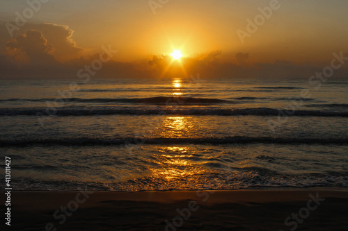Amanecer playa 