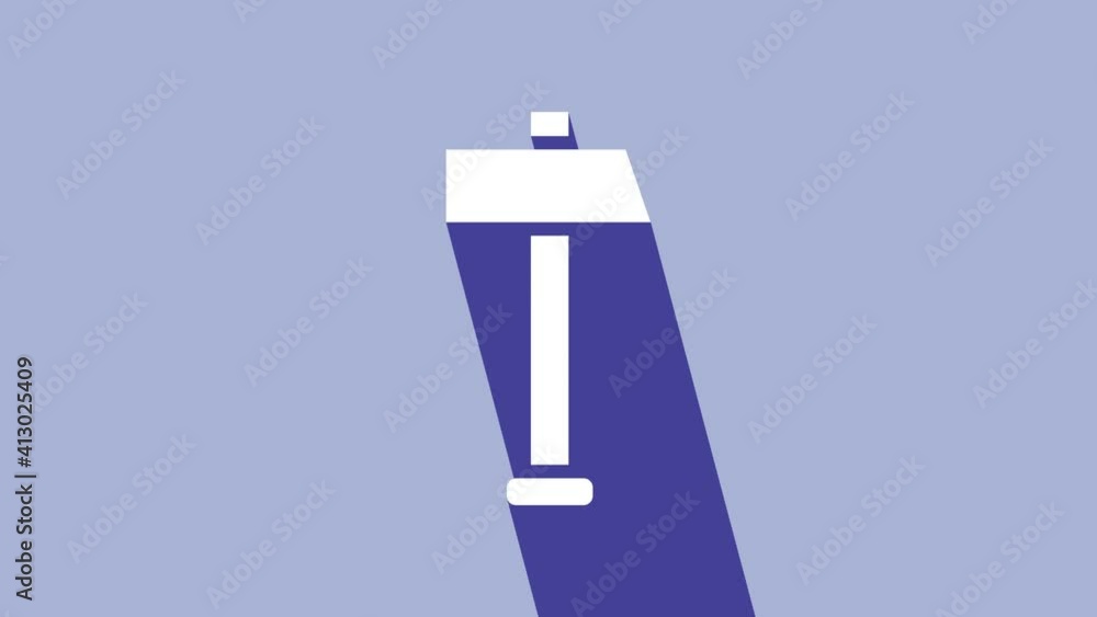 White Hammer icon isolated on purple background. Tool for repair. 4K Video motion graphic animation White Hammer icon isolated on purple background. Tool for repair. 4K Video motion graphic animation