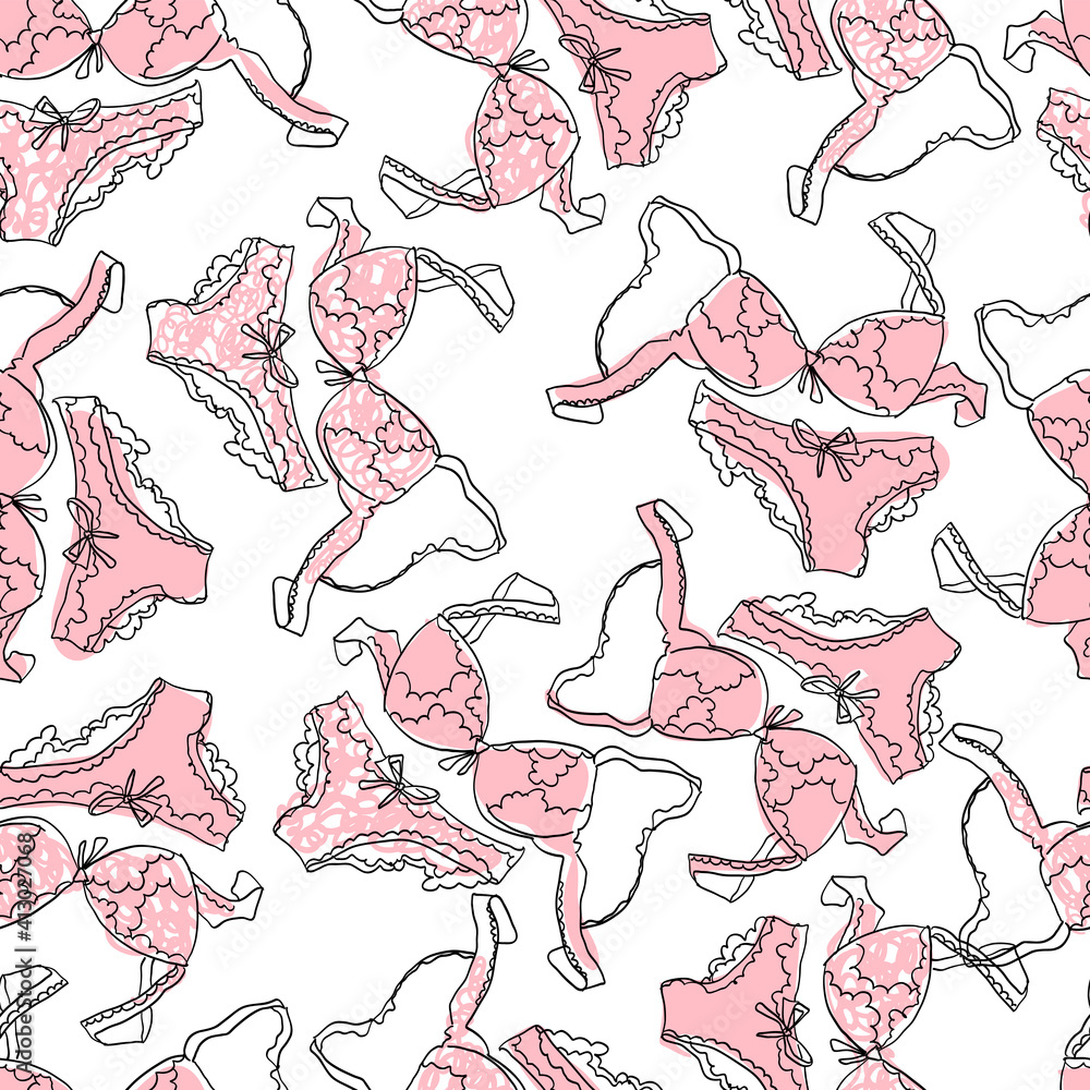Seamless pattern with hand drawn cinema theme doodles, online cinema etc. Seamless pattern with hand drawn cinema theme doodles, online cinema etc.