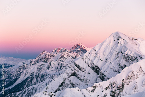 winter mountain landscape © Nikita Olenev