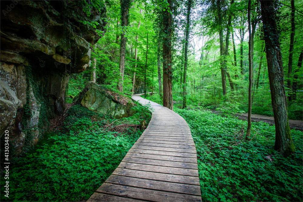 The most beautiful and breath taking trail in Luxembourg is Mullerthal. The most beautiful and breath taking trail in Luxembourg is Mullerthal.