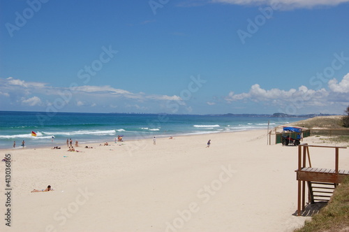 Surfers Paradise beach. Surfers Paradise is a town and suburb in the City of Gold Coast  Queensland  Australia
