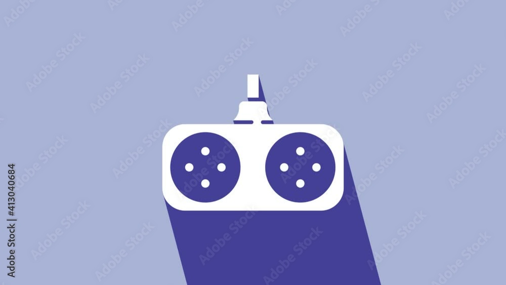 White Gamepad icon isolated on purple background. Game controller. 4K Video motion graphic animation White Gamepad icon isolated on purple background. Game controller. 4K Video motion graphic animation