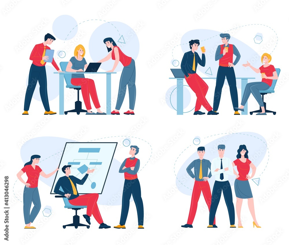 Teamwork concept illustration Teamwork concept illustration
